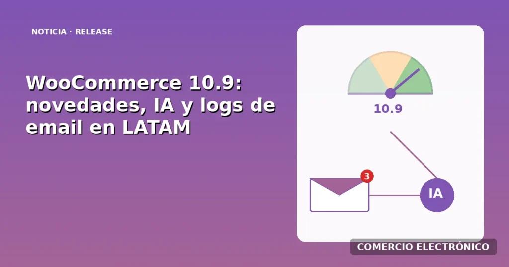 WooCommerce 10.9 aterrizó: qué activar hoy en tu tienda LATAM