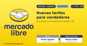 Mercado Libre Argentina sube tarifas desde el 1 de septiembre: qué recalcular en tu tienda