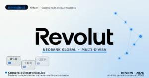 Revolut opiniones LATAM: ¿sirve para ecommerce cross-border en 2026?